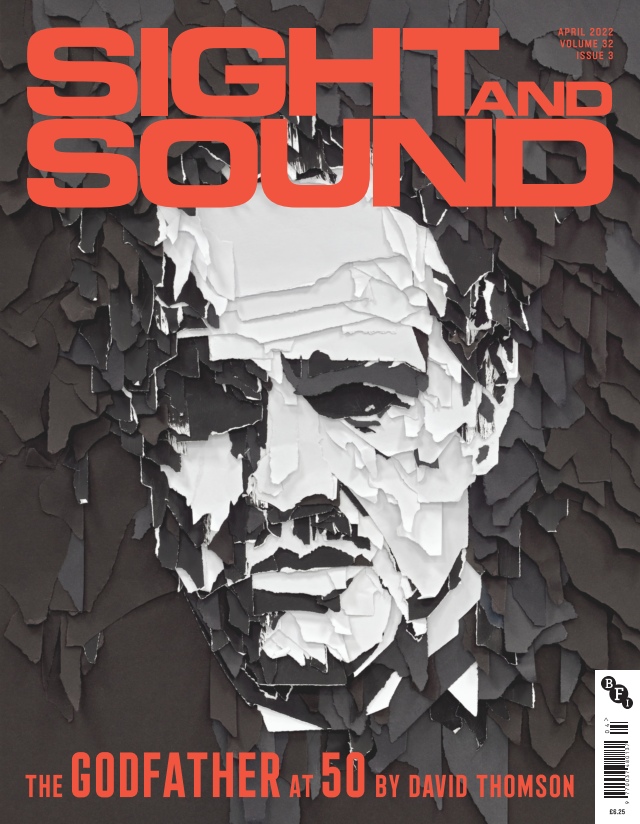 SIGHT AND SOUND magazine side cover  April 2022