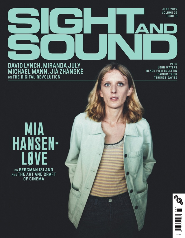 SIGHT AND SOUND magazine side cover  June 2022