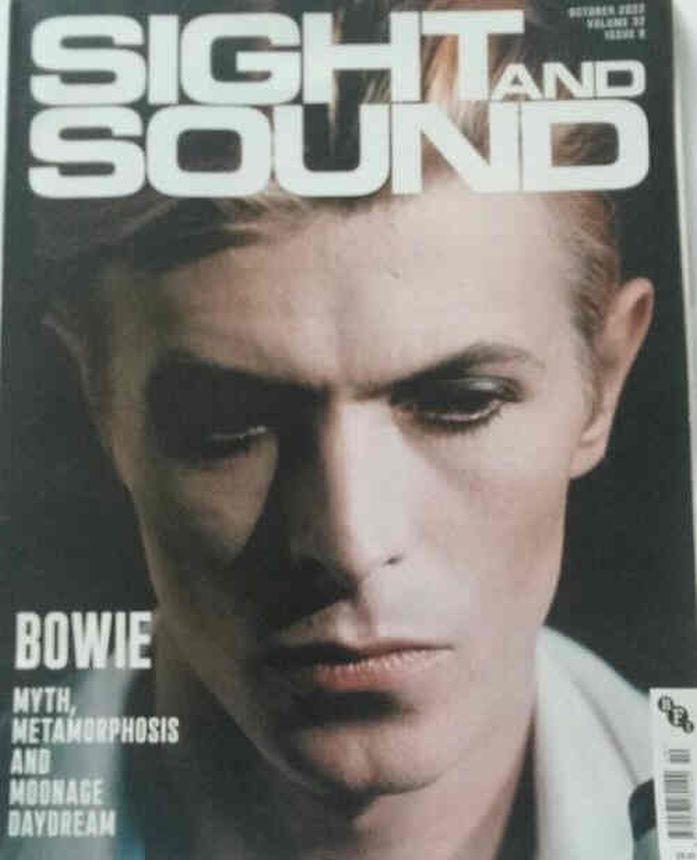 SIGHT AND SOUND magazine side cover  October 2022