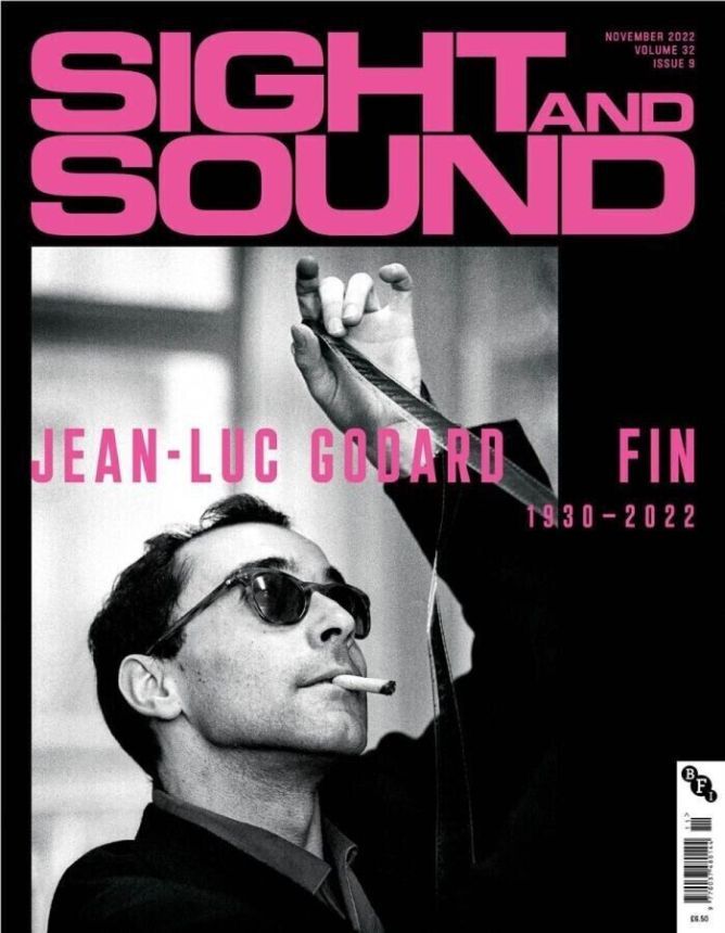 SIGHT AND SOUND magazine side cover  November 2022