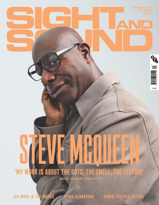 SIGHT AND SOUND magazine side cover  Vol 34 No 9  November 2024