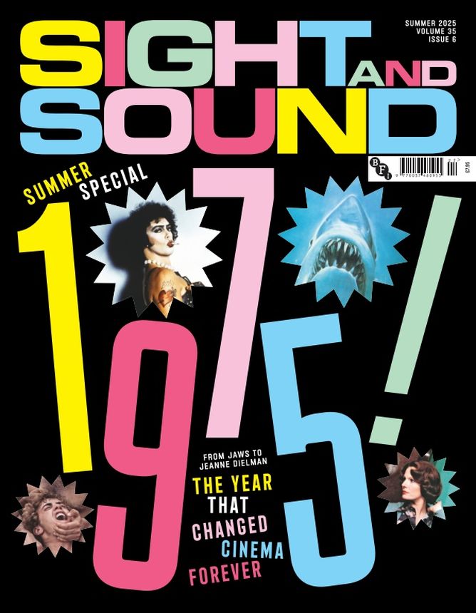 SIGHT AND SOUND magazine side cover Summer 2025