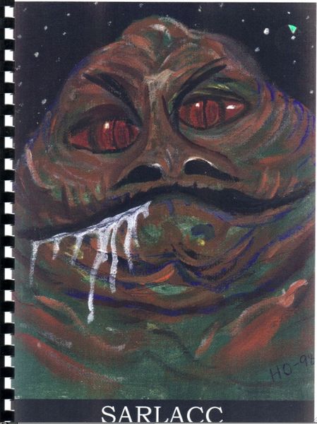 SARLACC magazine side cover Issue 3  1997
