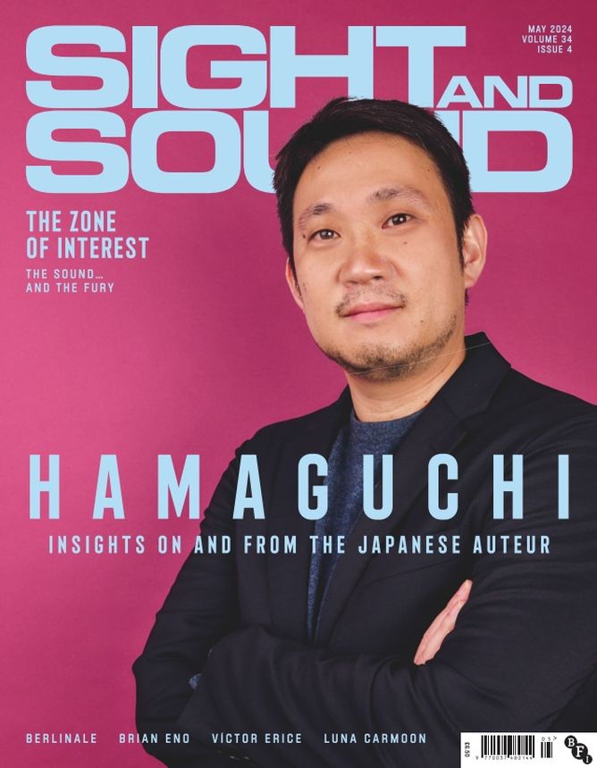 SIGHT AND SOUND magazine side cover  Vol 34 No 4  May 2024