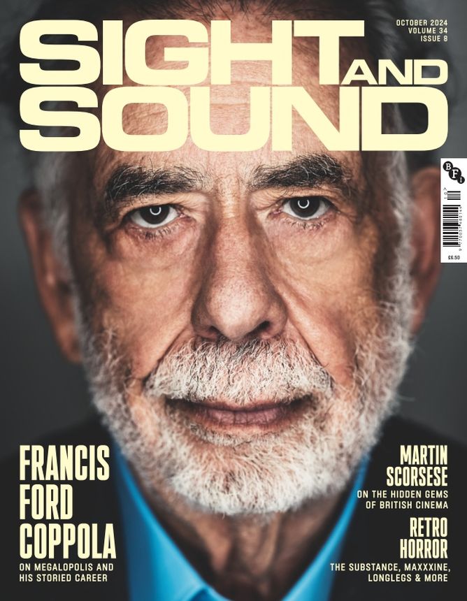SIGHT AND SOUND magazine cover  Vol 34 No 8  October 2024
