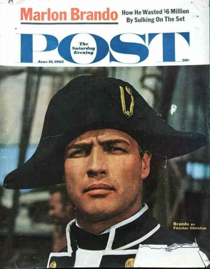 SATURDAY EVENING POST magazine side cover 16 June 1962