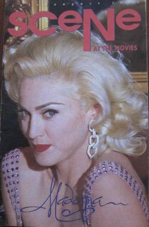 SCENE AT THE MOVIES magazine side cover July 1991