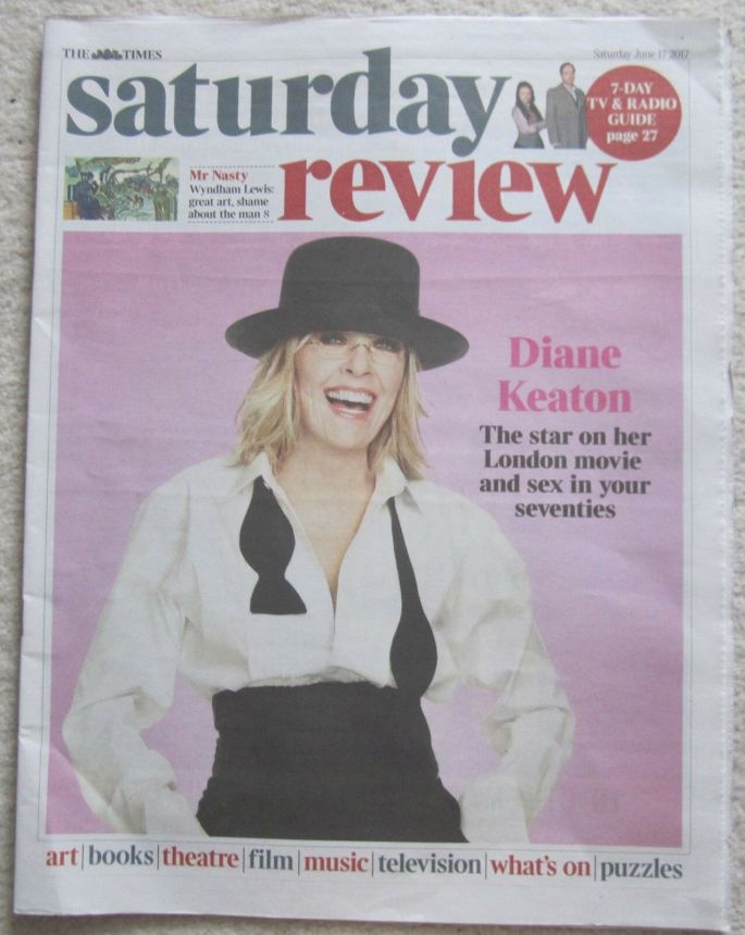TIMES SATURDAY REVIEW magazine side cover 17 June 2017
