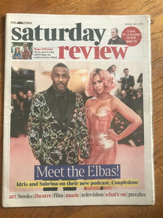 TIMES SATURDAY REVIEW magazine side cover 3 July 2021
