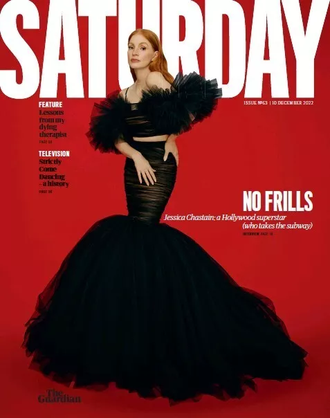 GUARDIAN SATURDAY magazine side cover 10 December 2022