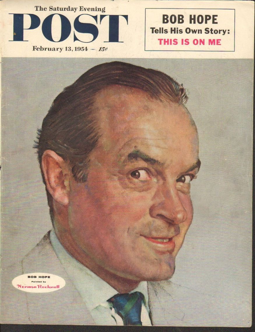 SATURDAY EVENING POST magazine side cover 13 February 1954