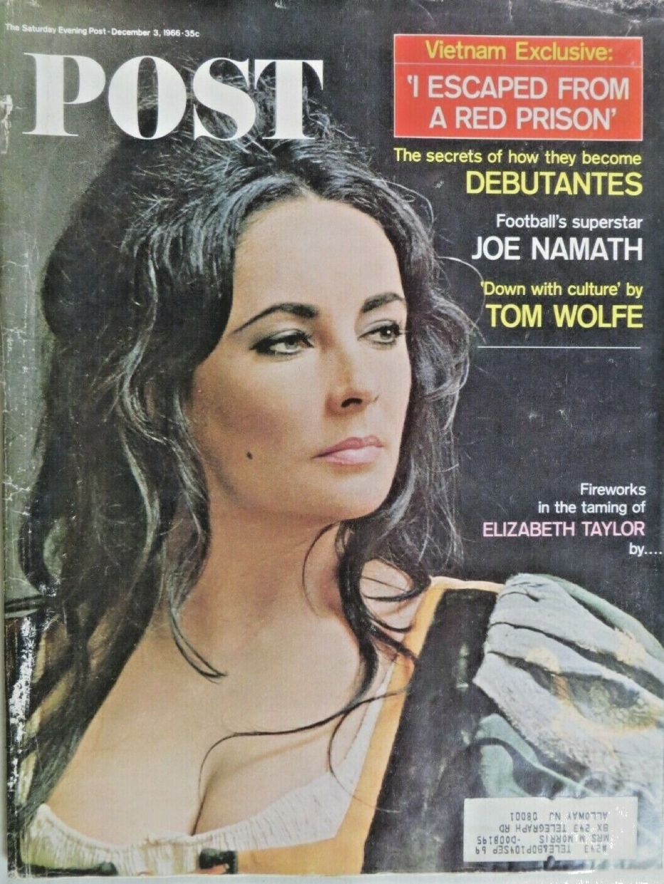 SATURDAY EVENING POST magazine side cover 3 December 1966