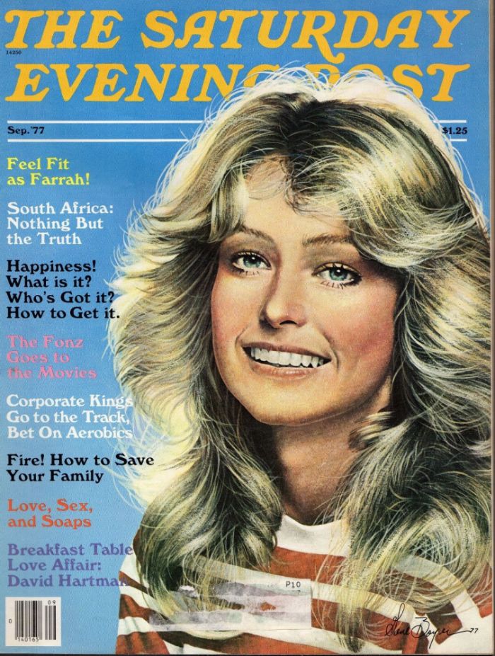 SATURDAY EVENING POST magazine side cover  September 1977