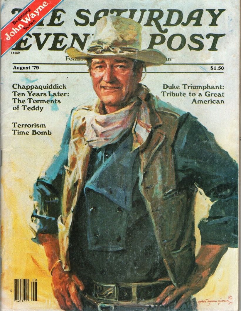 SATURDAY EVENING POST magazine side cover  August 1979