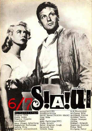 S!A!U! magazine side cover Issue 6/7  1979