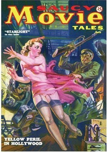SAUCY MOVIE TALES magazine side cover June 1936