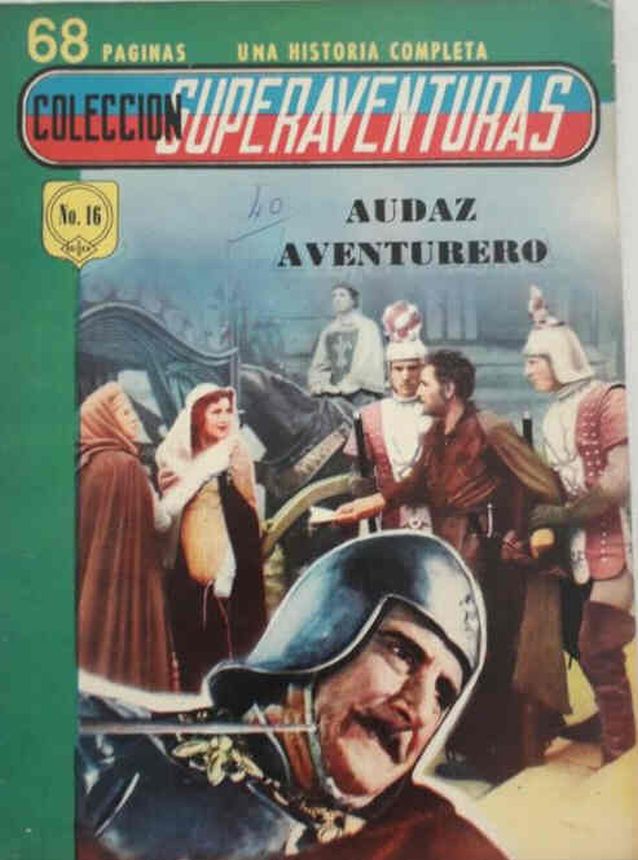 COLECCION SUPERAVENTURAS magazine side cover Issue 16   