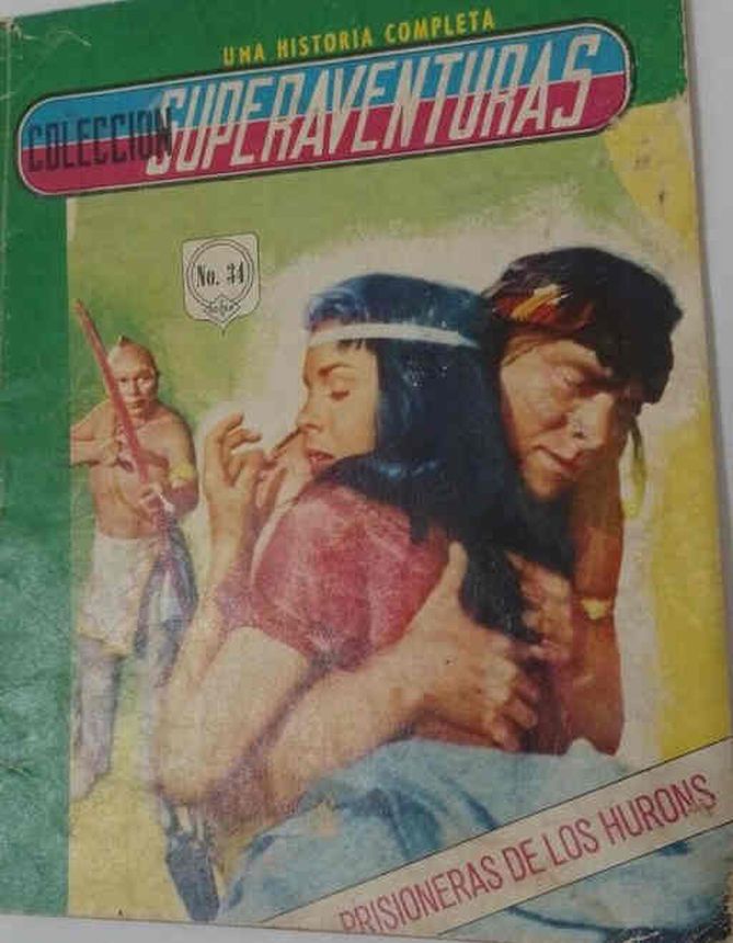 COLECCION SUPERAVENTURAS magazine side cover Issue 34   