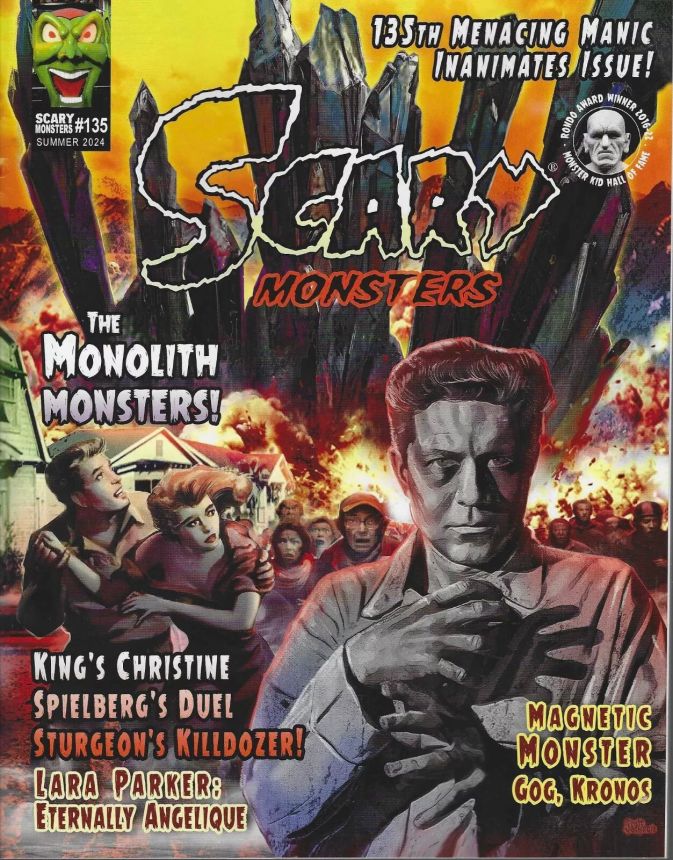 SCARY MONSTERS magazine side cover Issue 135 Summer 2024