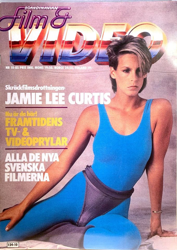 SCANDINAVIAN FILM AND VIDEO magazine side cover Issue 10   1985