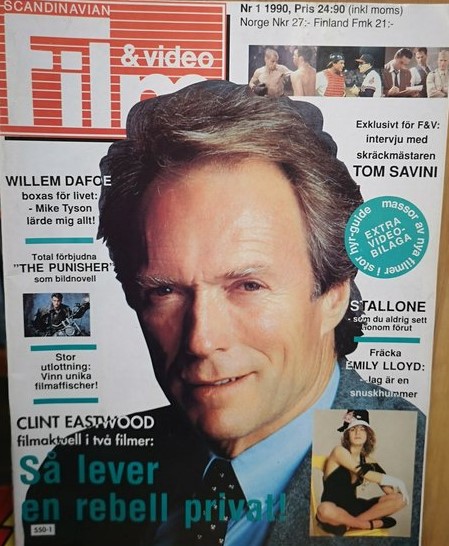 SCANDINAVIAN FILM AND VIDEO magazine side cover Issue 1   1990
