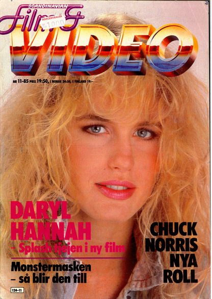 SCANDINAVIAN FILM AND VIDEO magazine side cover Issue 11   1985
