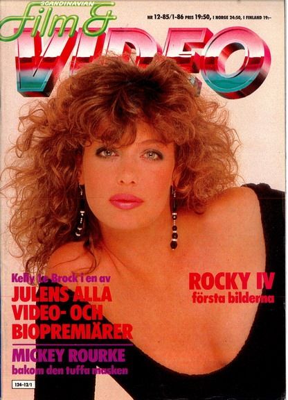 SCANDINAVIAN FILM AND VIDEO magazine side cover Issue 12   1985
