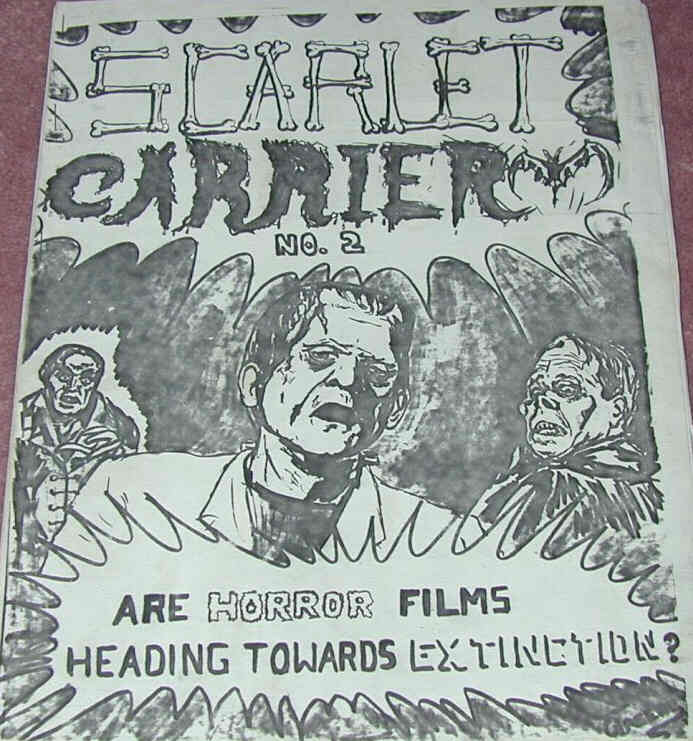 SCARLET CARRIER magazine side cover Issue 2   