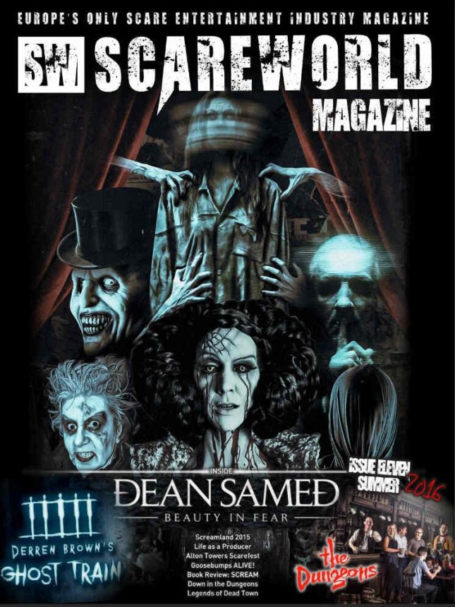 SCAREWORLD magazine side cover Issue 11 Summer 2016