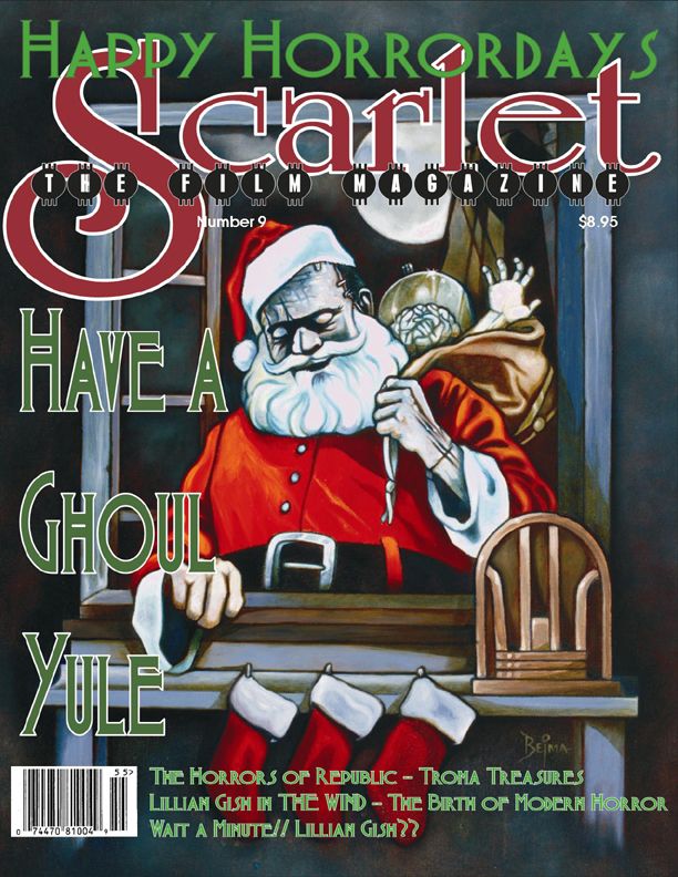 SCARLET THE FILM MAGAZINE magazine side cover Issue 9 February/March/April 2013