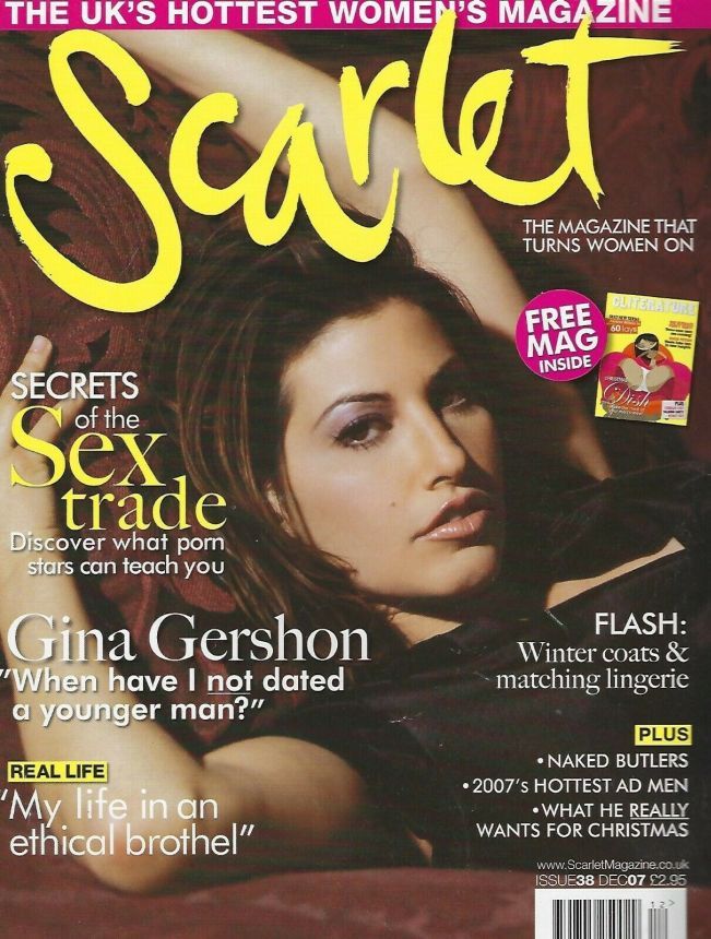 SCARLET UK magazine side cover Issue 38  December 2007