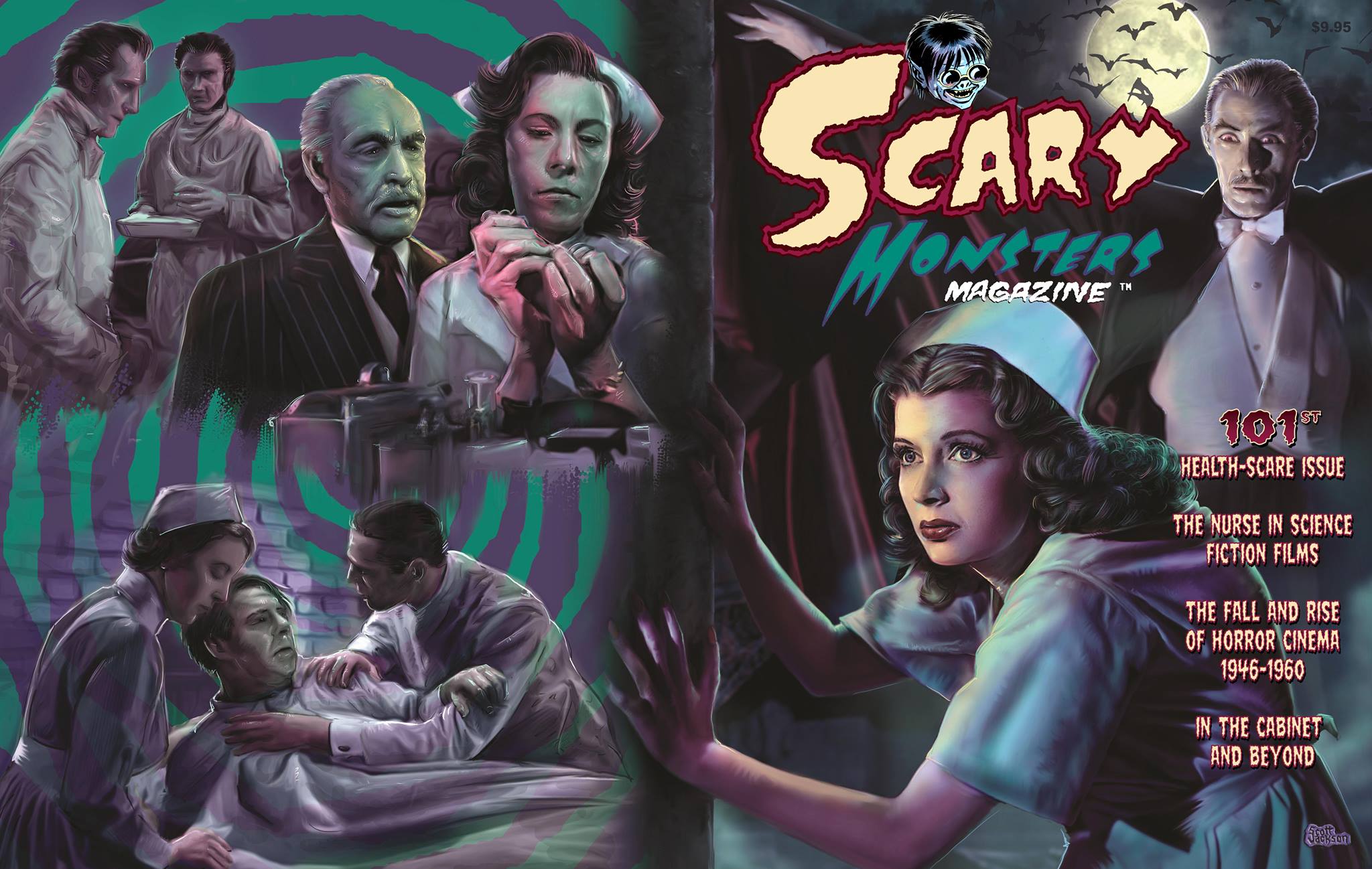 SCARY MONSTERS magazine side cover Issue 101 July/August/September 2016