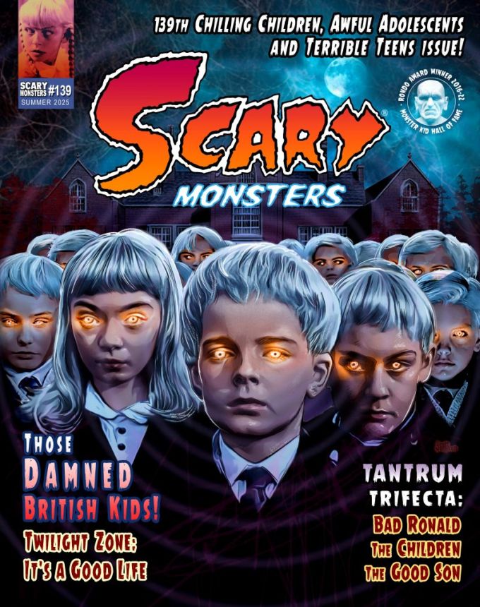 SCARY MONSTERS magazine side cover Issue 139 Summer 2025