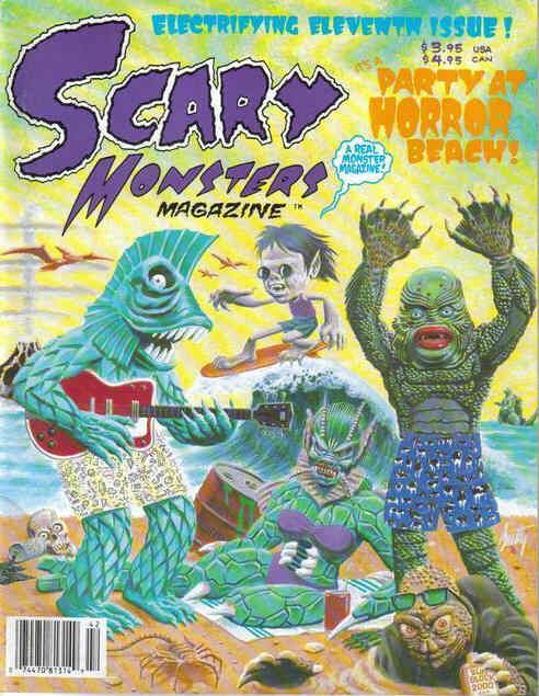 SCARY MONSTERS magazine side cover Issue 11  1994