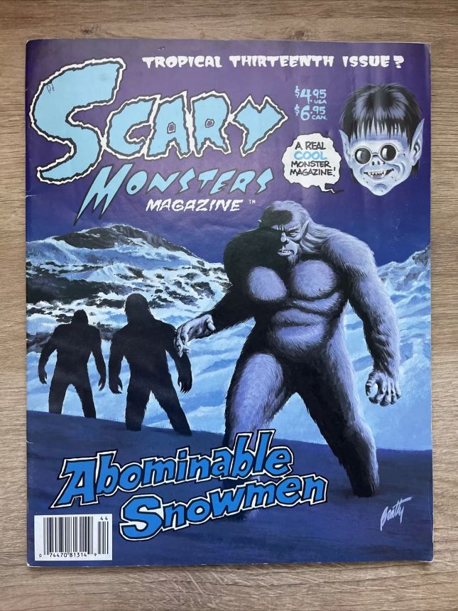 SCARY MONSTERS magazine side cover Issue 13  1994