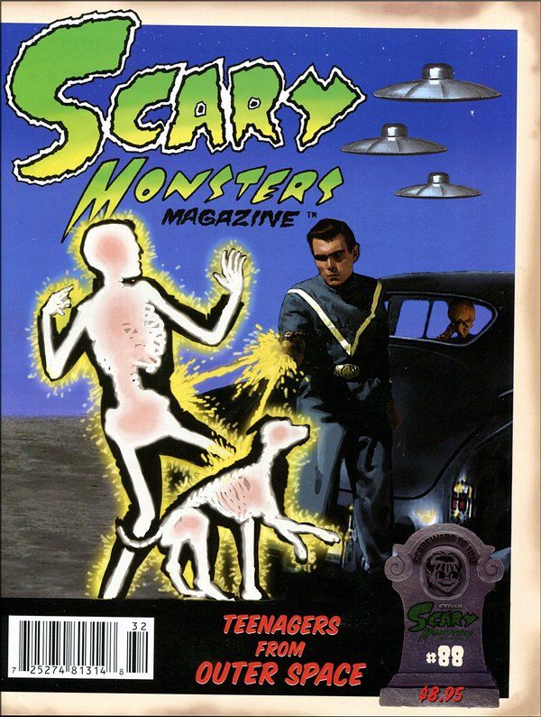 SCARY MONSTERS magazine side cover Issue 88 July/August/September 2013