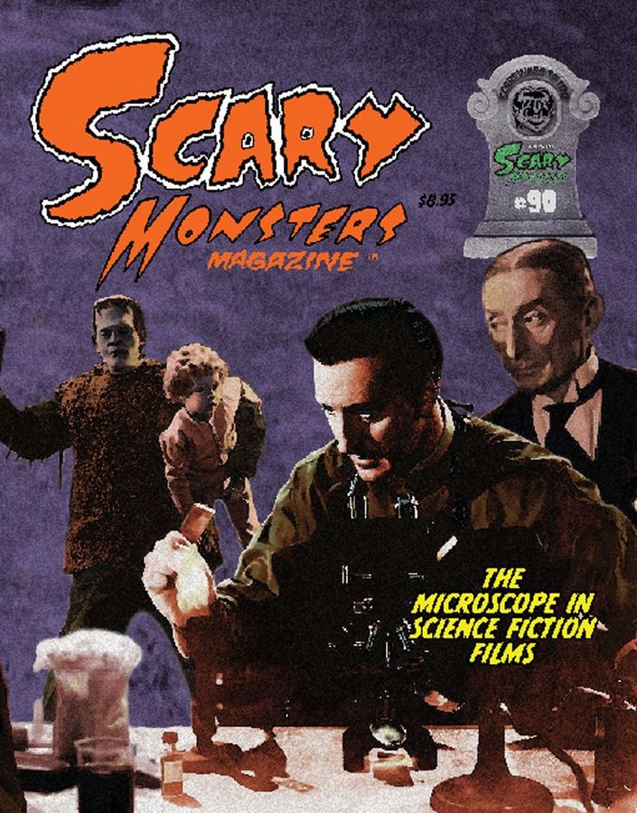 SCARY MONSTERS magazine side cover Issue 90 January/February 2014