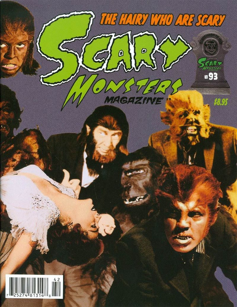 SCARY MONSTERS magazine side cover Issue 93 July/August 2014