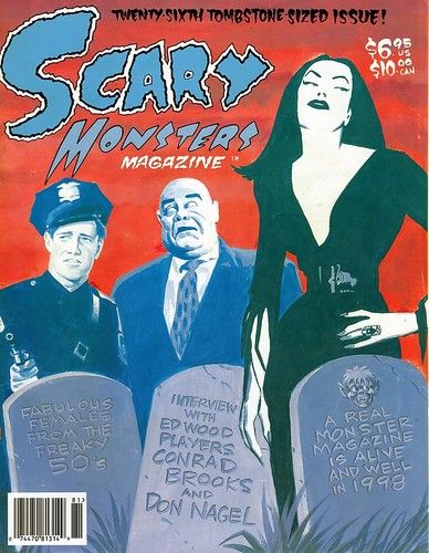 SCARY MONSTERS magazine side cover Issue 26  1998
