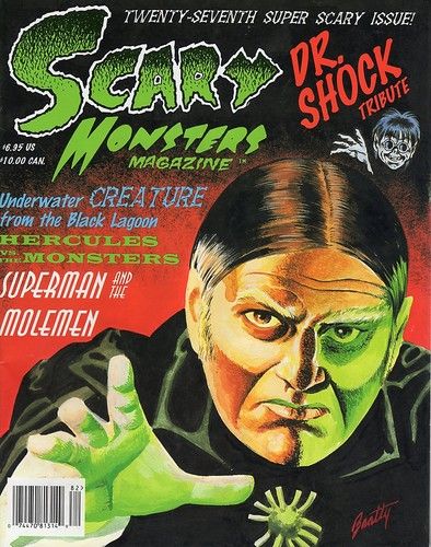 SCARY MONSTERS magazine side cover Issue 27  1998