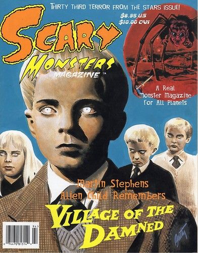 SCARY MONSTERS magazine side cover Issue 33  1999