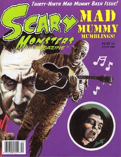 SCARY MONSTERS magazine side cover Issue 39 June/July/August 2001