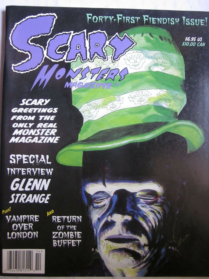SCARY MONSTERS magazine side cover Issue 41 Dec/January/February 2002