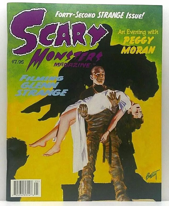 SCARY MONSTERS magazine side cover Issue 42 March/April/May 2002