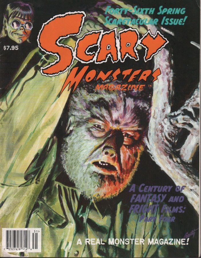 SCARY MONSTERS magazine side cover Issue 46 March/April/May 2003