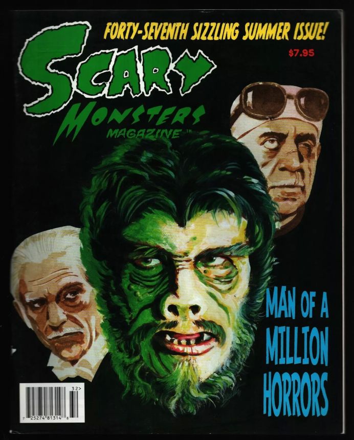 SCARY MONSTERS magazine side cover Issue 47 June/July/August 2003