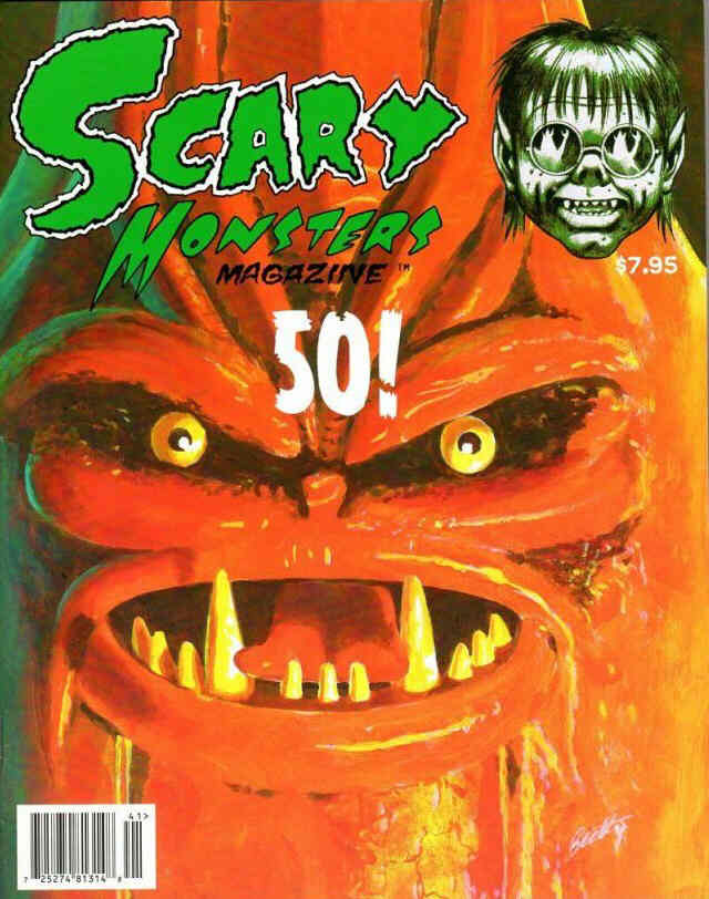 SCARY MONSTERS magazine side cover Issue 50 March/April/May 2004