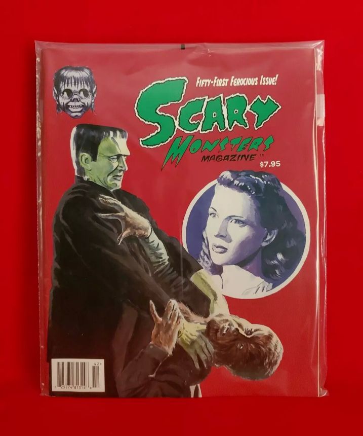 SCARY MONSTERS magazine side cover Issue 51 June/July/August 2004