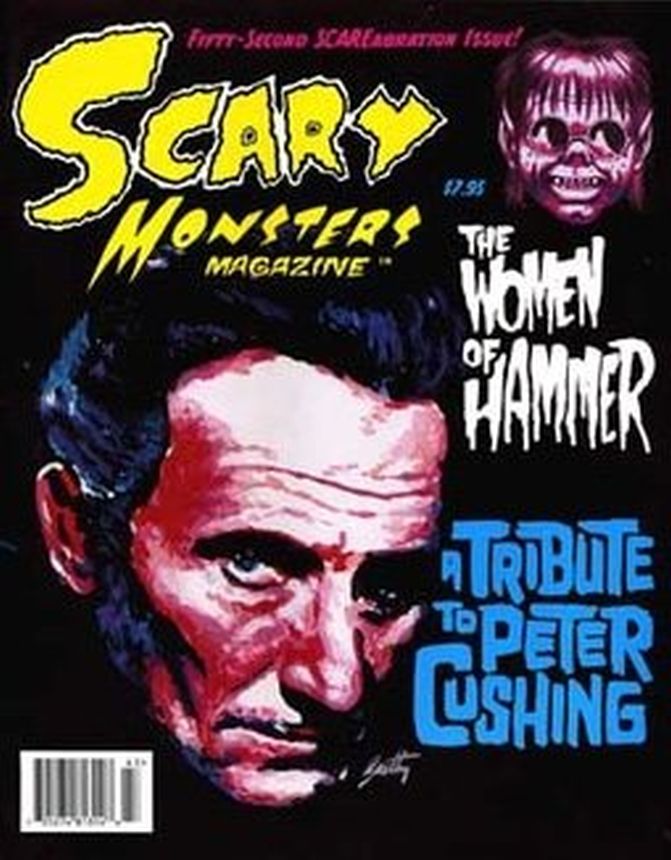 SCARY MONSTERS magazine side cover Issue 52 September/October/November 2004