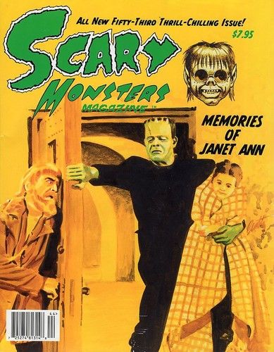 SCARY MONSTERS magazine side cover Issue 53 Dec/January/February 2005